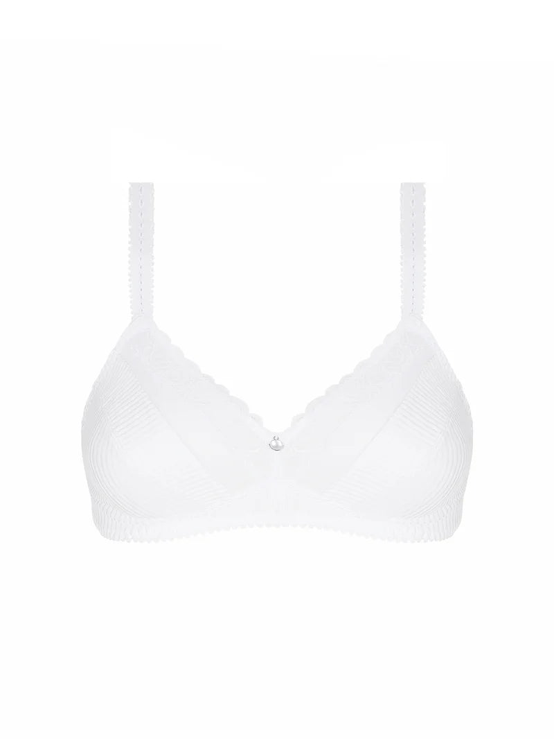 Antigel by Lise Charmel - Boyish Seduction Wireless Triangle Support Bra Blanc