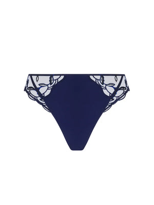 Lise Charmel - Eclat Couture Thong Bleu Night