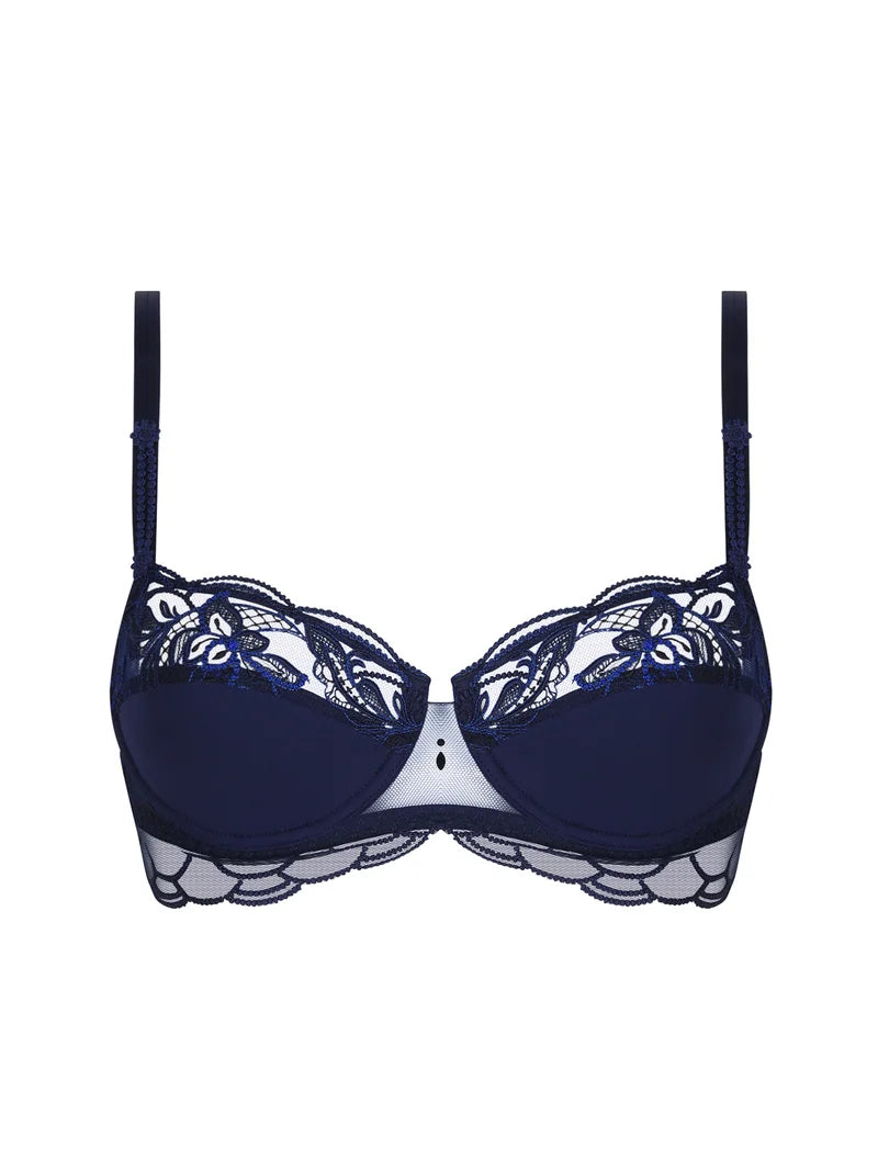 Lise Charmel - Eclat Couture Half Cup Bra Bleu Night