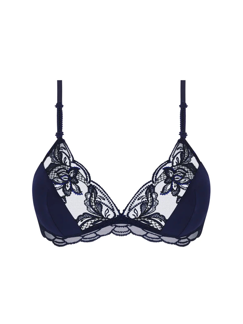 Lise Charmel - Eclat Couture Wireless Triangle Bra Bleu Night