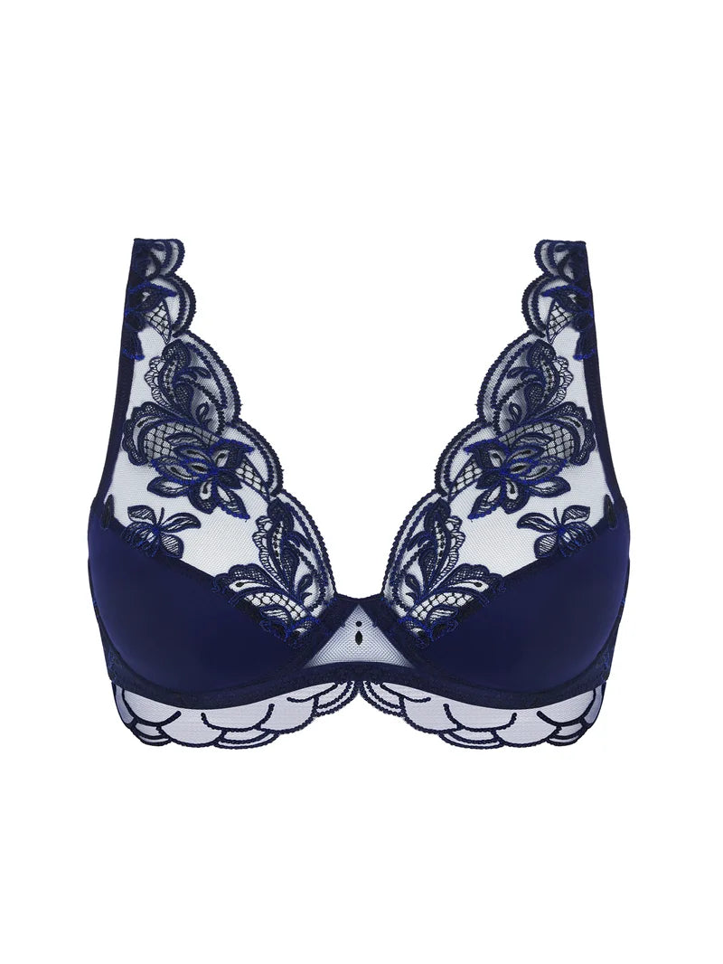 Lise Charmel - Eclat Couture Glam Push Up Bra Bleu Night