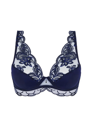 Lise Charmel - Eclat Couture Glam Push Up Bra Bleu Night