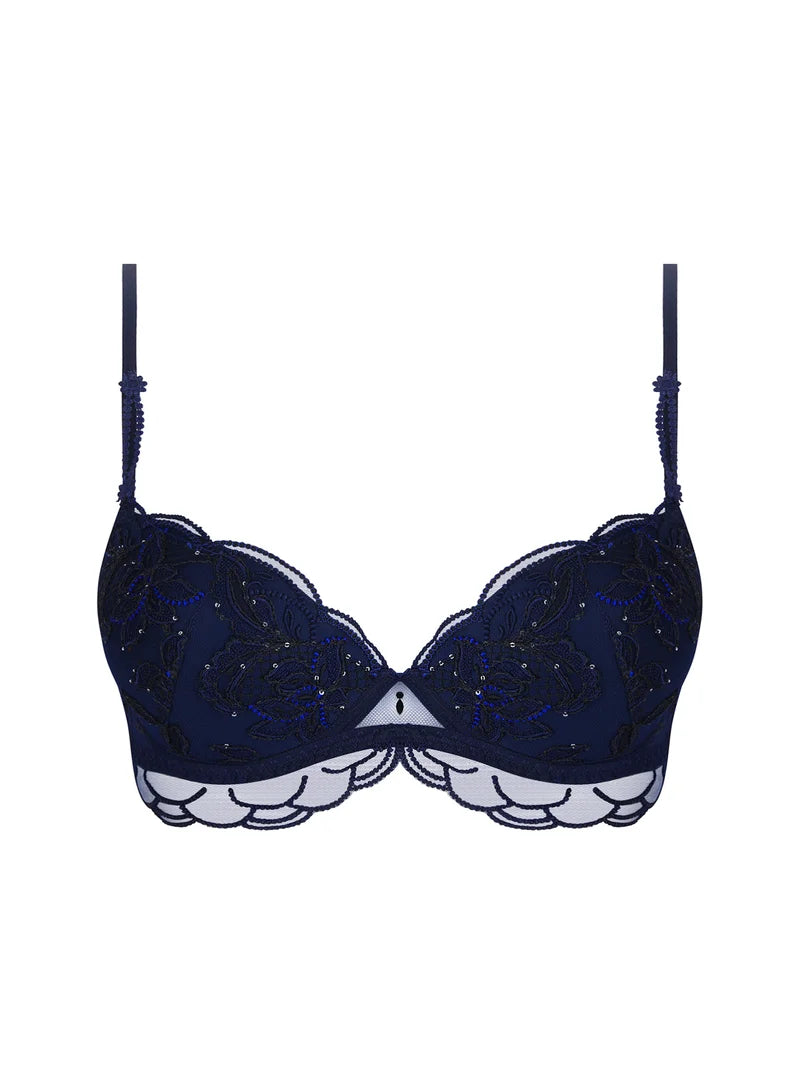 Lise Charmel - Eclat Couture Padded Contour Bra Bleu Night