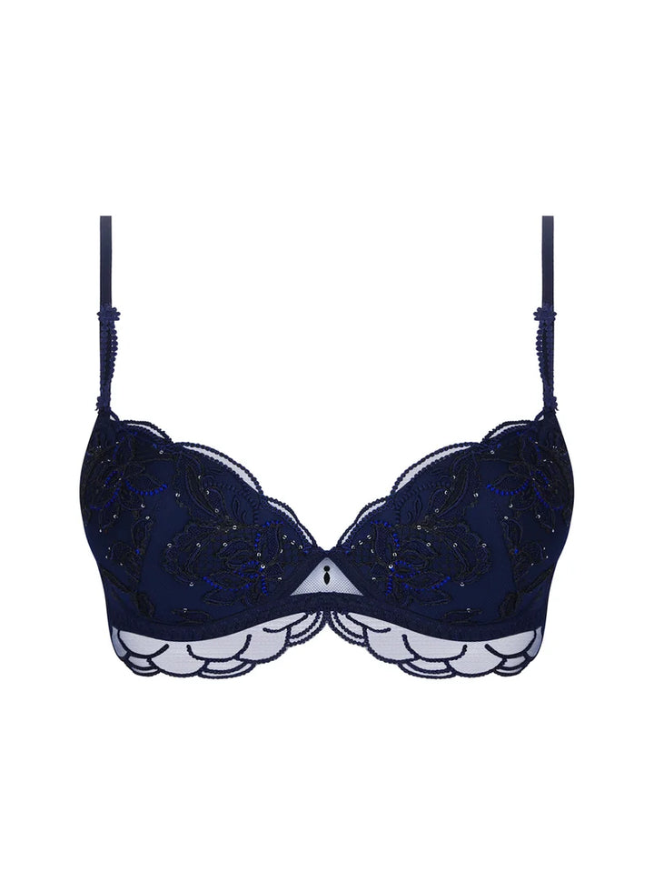 Lise Charmel - Eclat Couture Padded Contour Bra Bleu Night