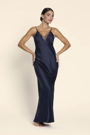 Lise Charmel - Eclat Couture Long Nighty Bleu Night