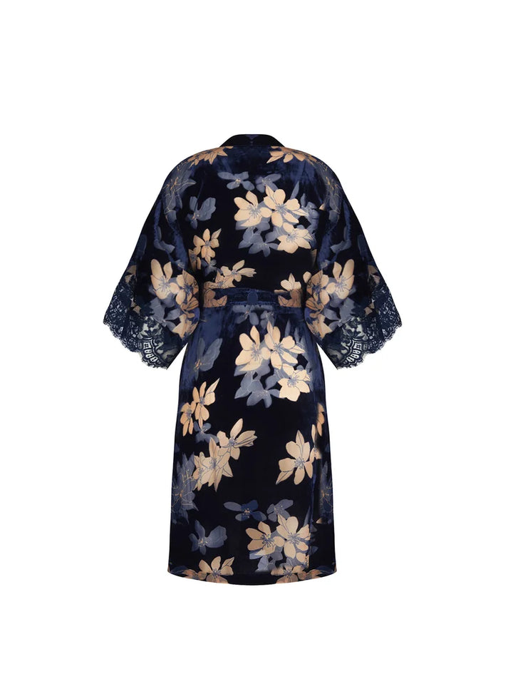 Lise Charmel - Eclat Couture Mid-Length Negligee Gown Bleu Night