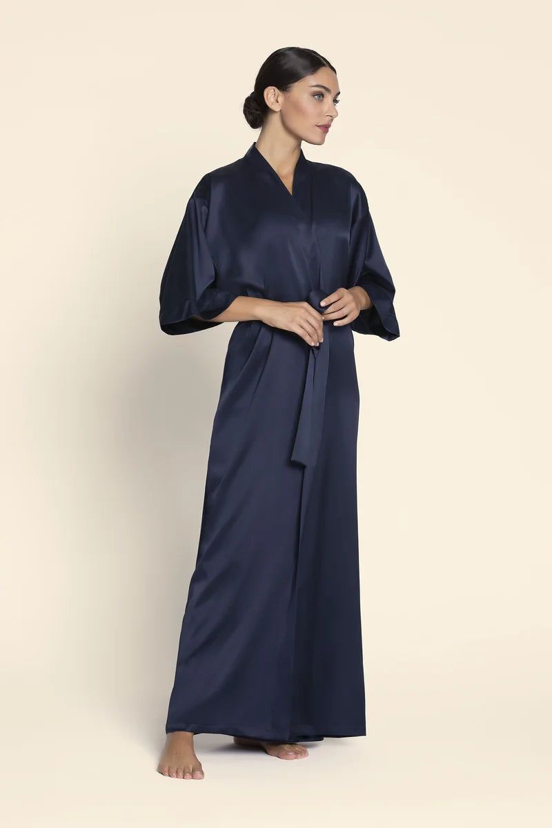 Lise Charmel - Eclat Couture Long Negligee Bleu Night