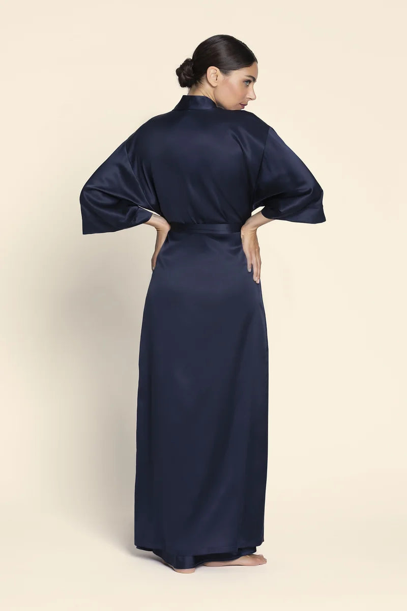 Lise Charmel - Eclat Couture Long Negligee Bleu Night