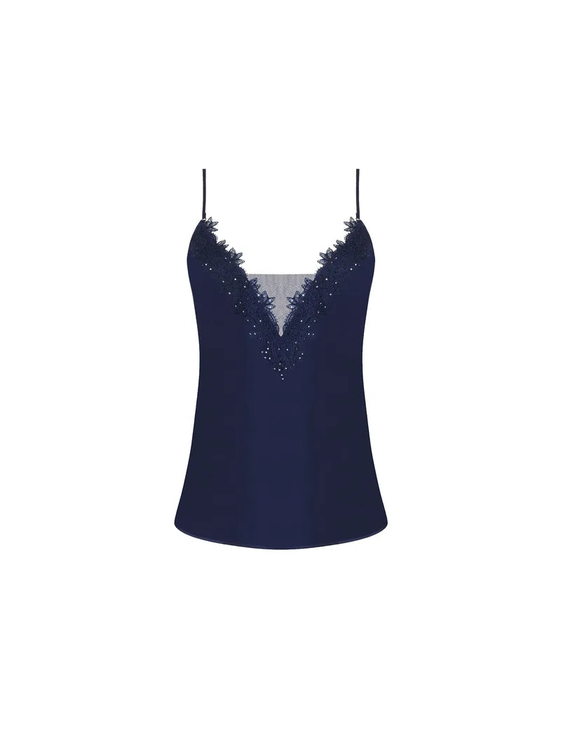 Lise Charmel - Eclat Couture Thin Strap Camisole Bleu Night