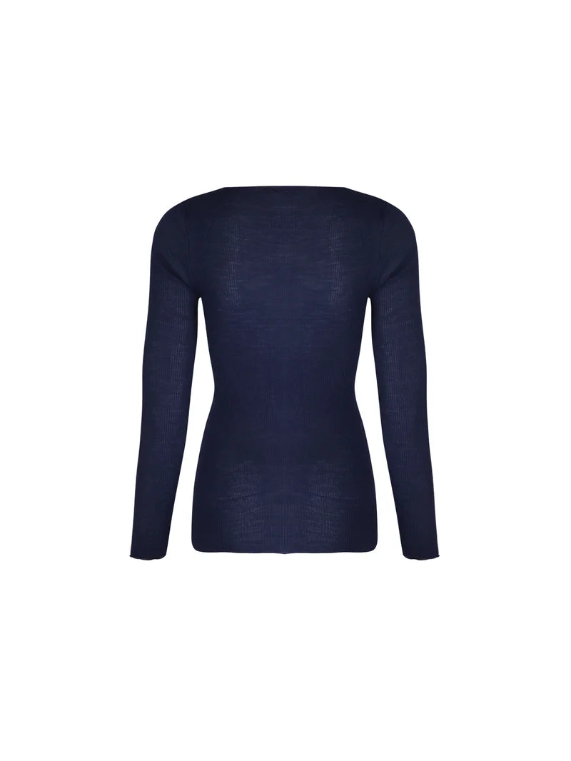 Lise Charmel - Eclat Couture Long Sleeved Top Bleu Night