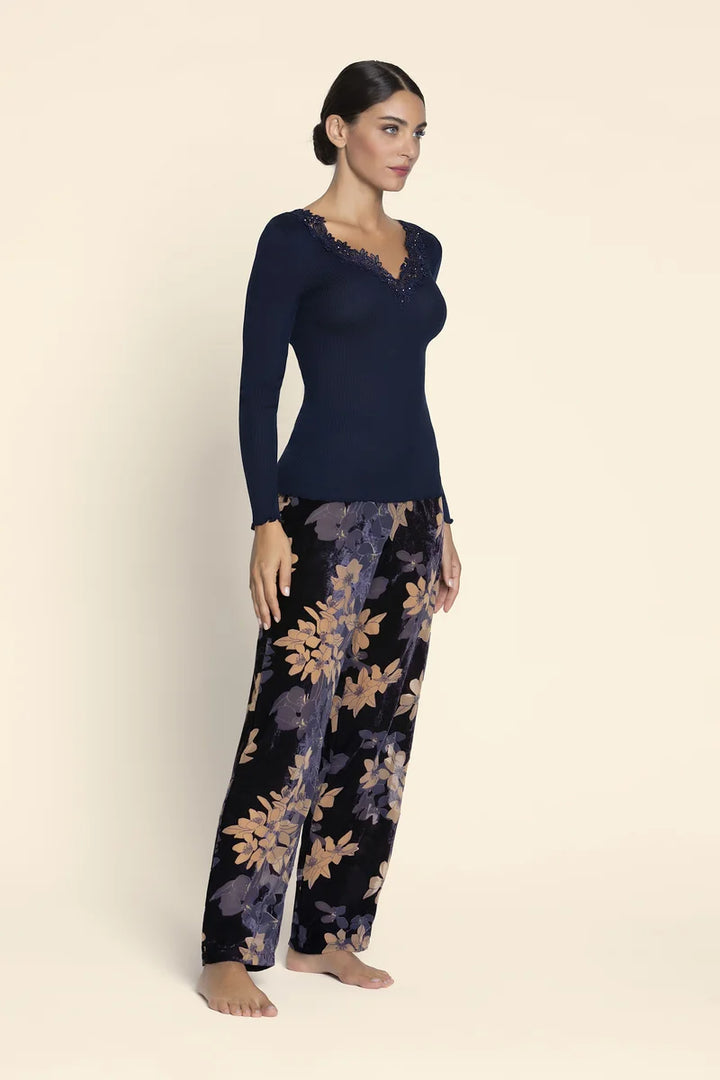 Lise Charmel - Eclat Couture Long Sleeved Top Bleu Night