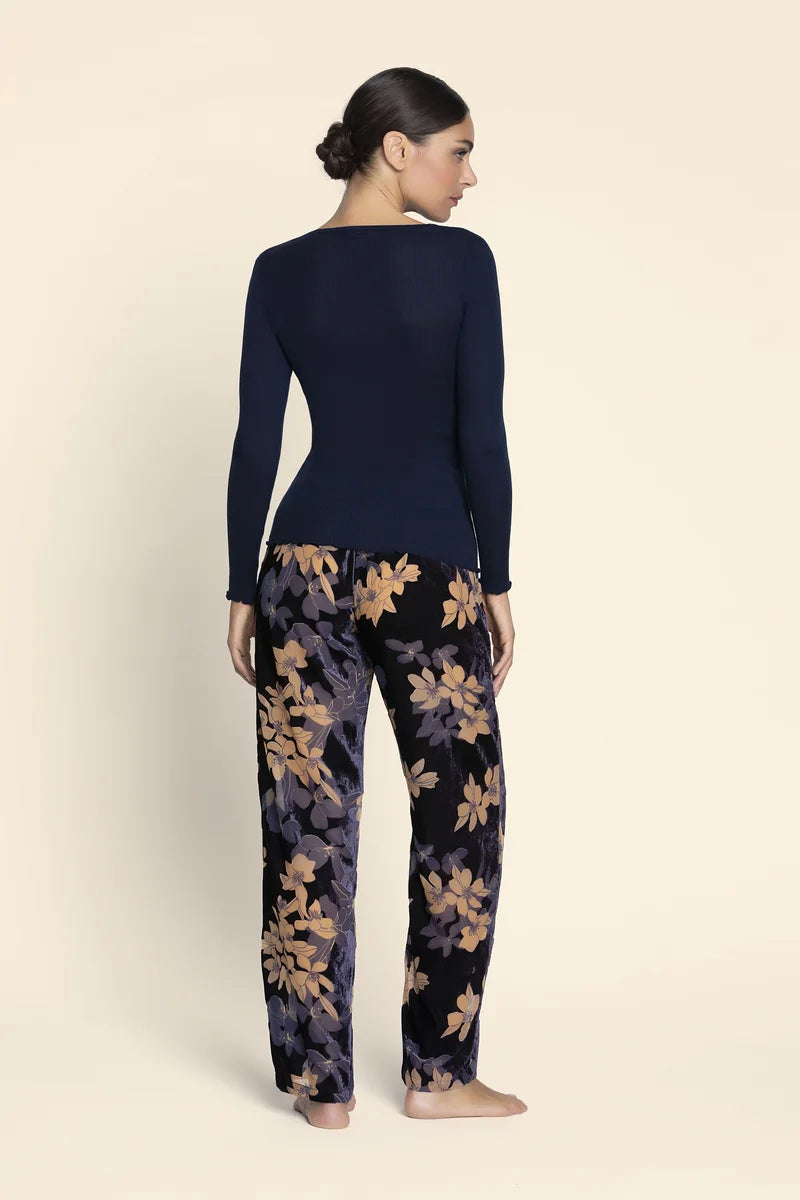 Lise Charmel - Eclat Couture Long Sleeved Top Bleu Night