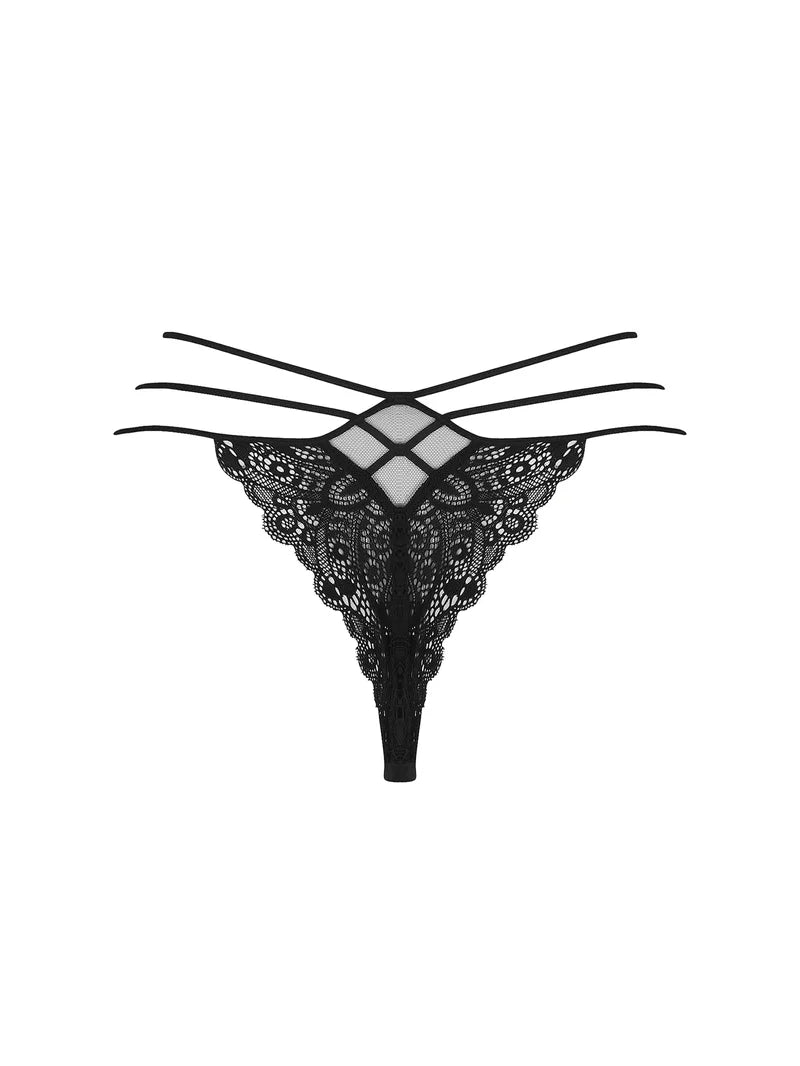 Lise Charmel - Diva Glamour Sexy Thong Plus Noir
