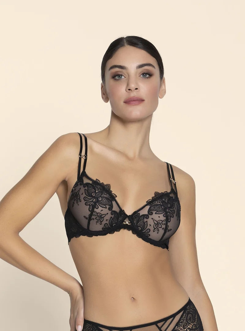 Lise Charmel - Diva Glamour Padded Contour Bra Noir