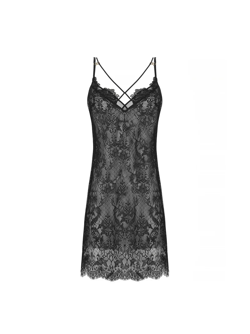 Lise Charmel - Diva Glamour Sexy Night Dress Noir