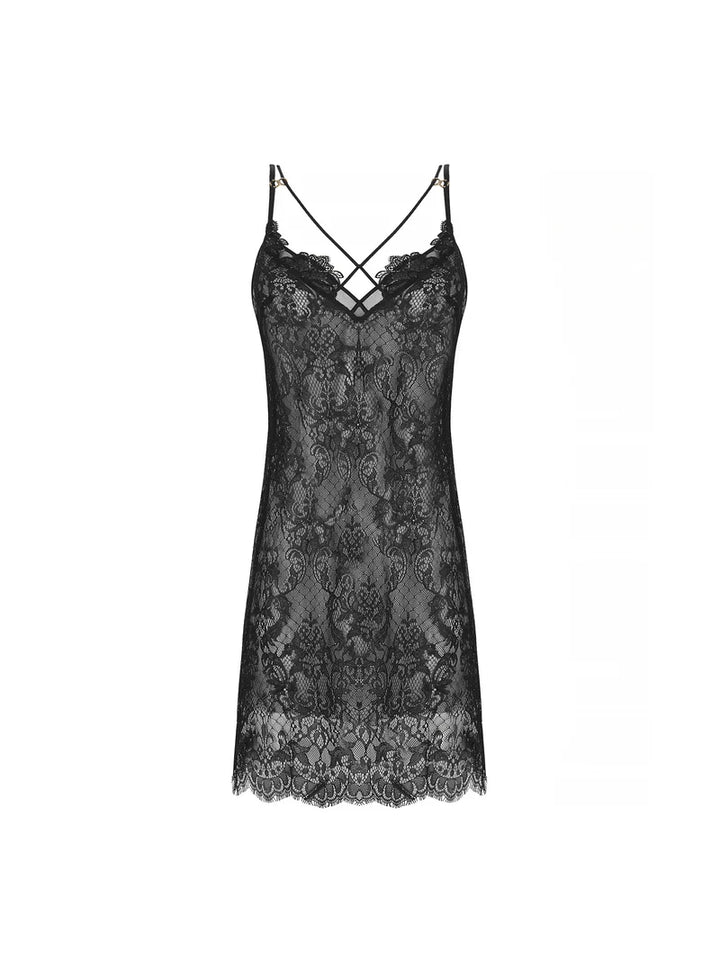 Lise Charmel - Diva Glamour Sexy Night Dress Noir