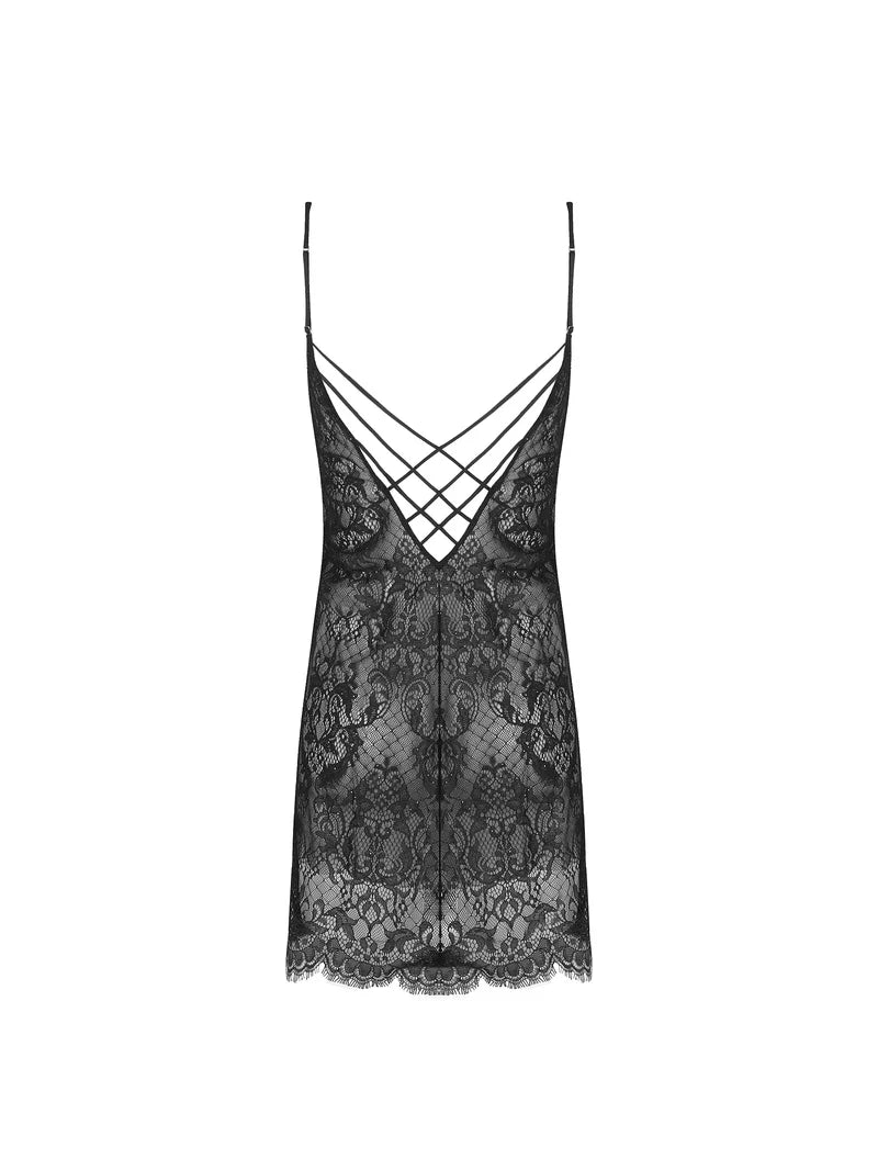 Lise Charmel - Diva Glamour Sexy Night Dress Noir