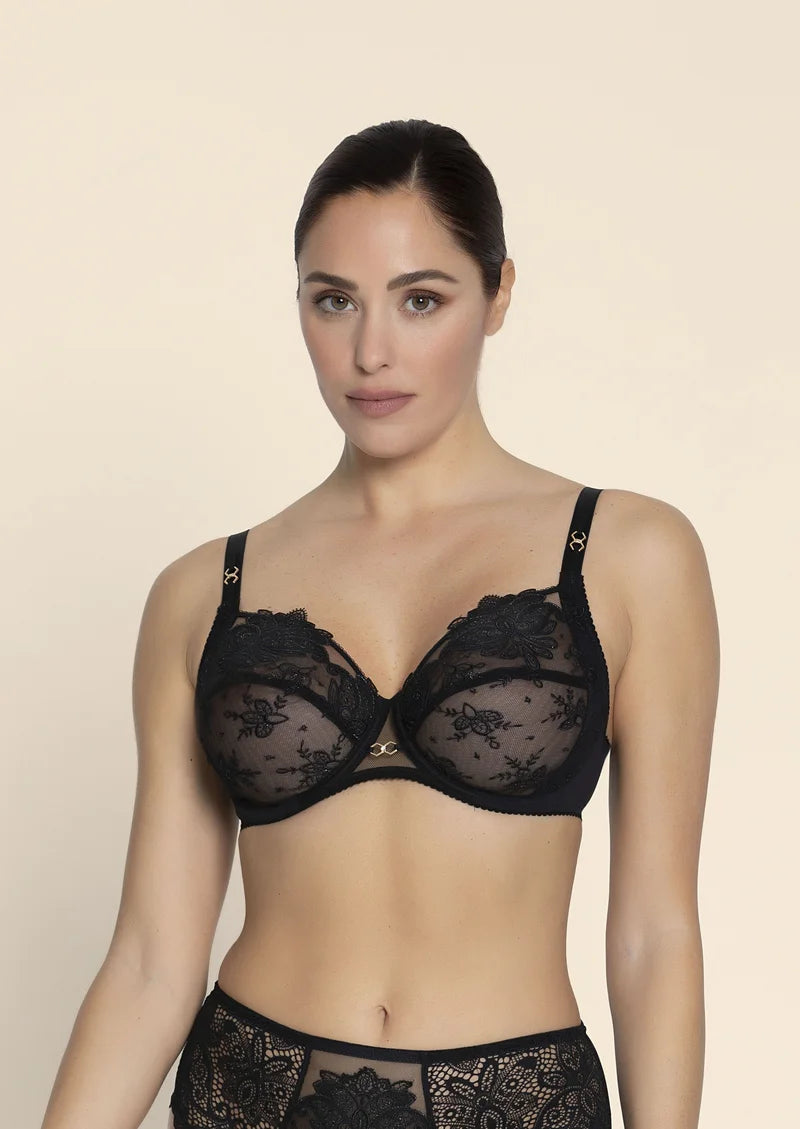 Lise Charmel - Diva Glamour 3 Parts Full Cup Bra Noir