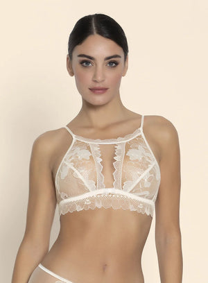 Lise Charmel - Sublime Organza Soft Bandeau Bra Ecru Nacre