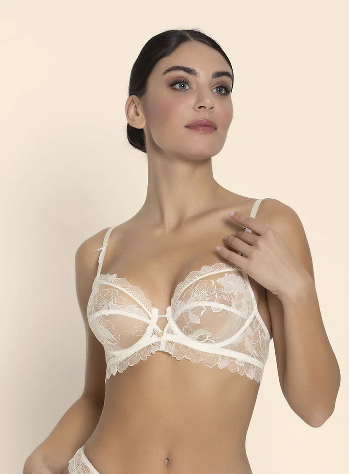 Lise Charmel - Sublime Organza Full Cup Bra Ecru Nacre