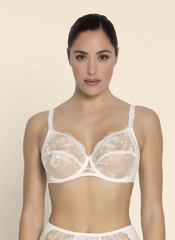 Lise Charmel - Sublime Organza 3 Parts Full Cup Bra Ecru Nacre