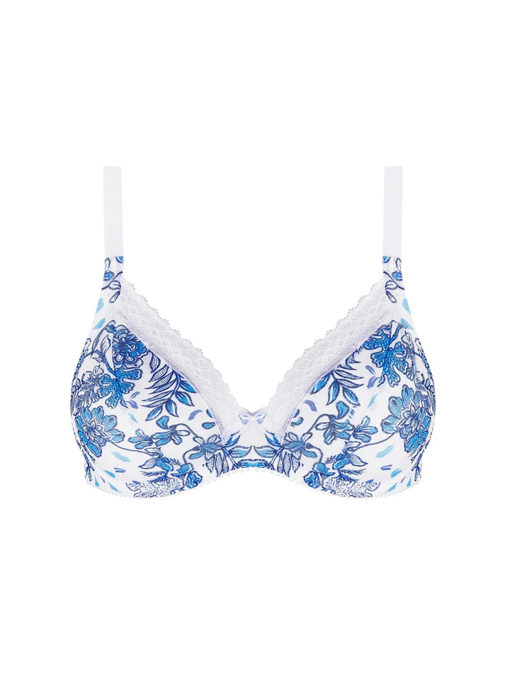 Antigel by Lise Charmel - Patio Fraicheur Underwired Triangle Bleu Azul