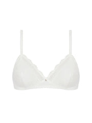 Antigel by Lise Charmel - Resille Boheme Wireless Triangle Bra Ecru Nacre
