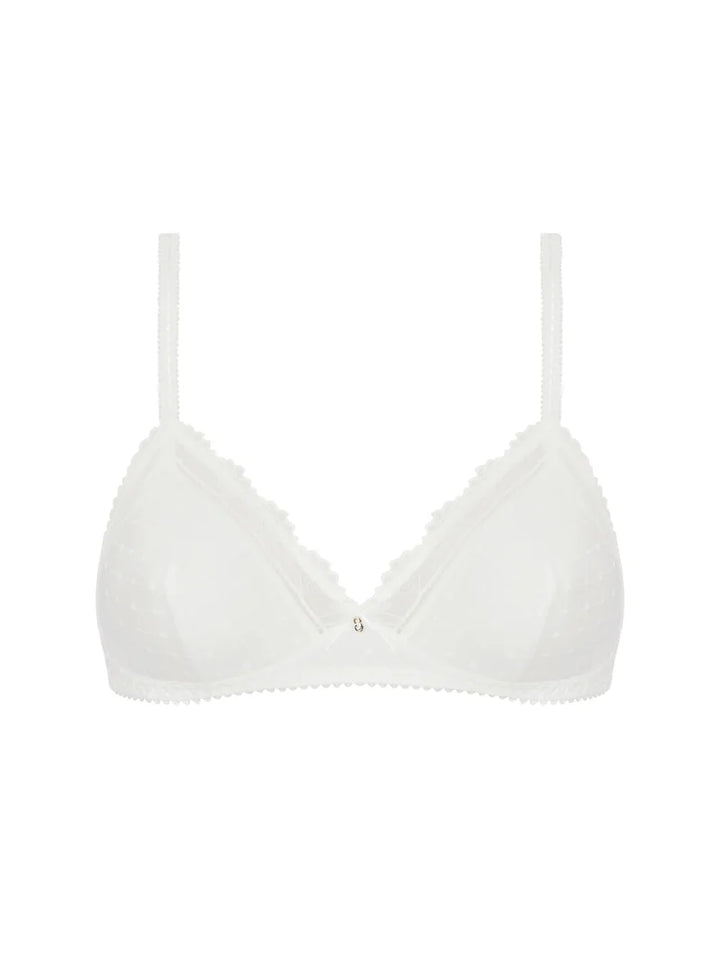 Antigel by Lise Charmel - Resille Boheme Wireless Triangle Bra Ecru Nacre