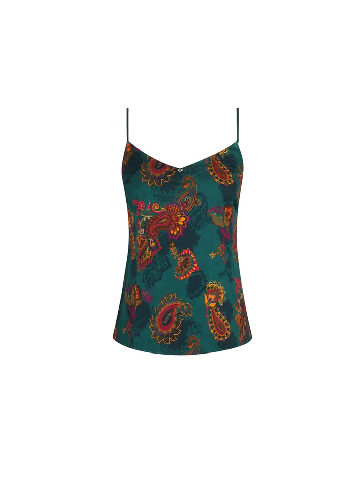 Antigel by Lise Charmel - Meditation Cachemir Camisole Vert Evasion
