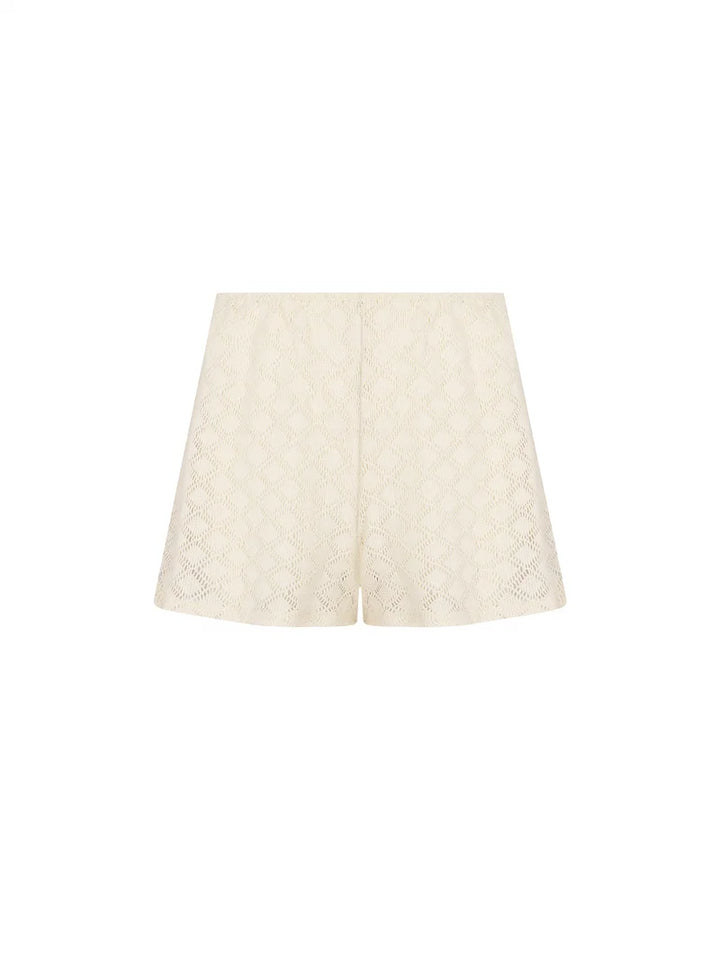 Antigel by Lise Charmel - Crochet Seventies Shorts Chanvre