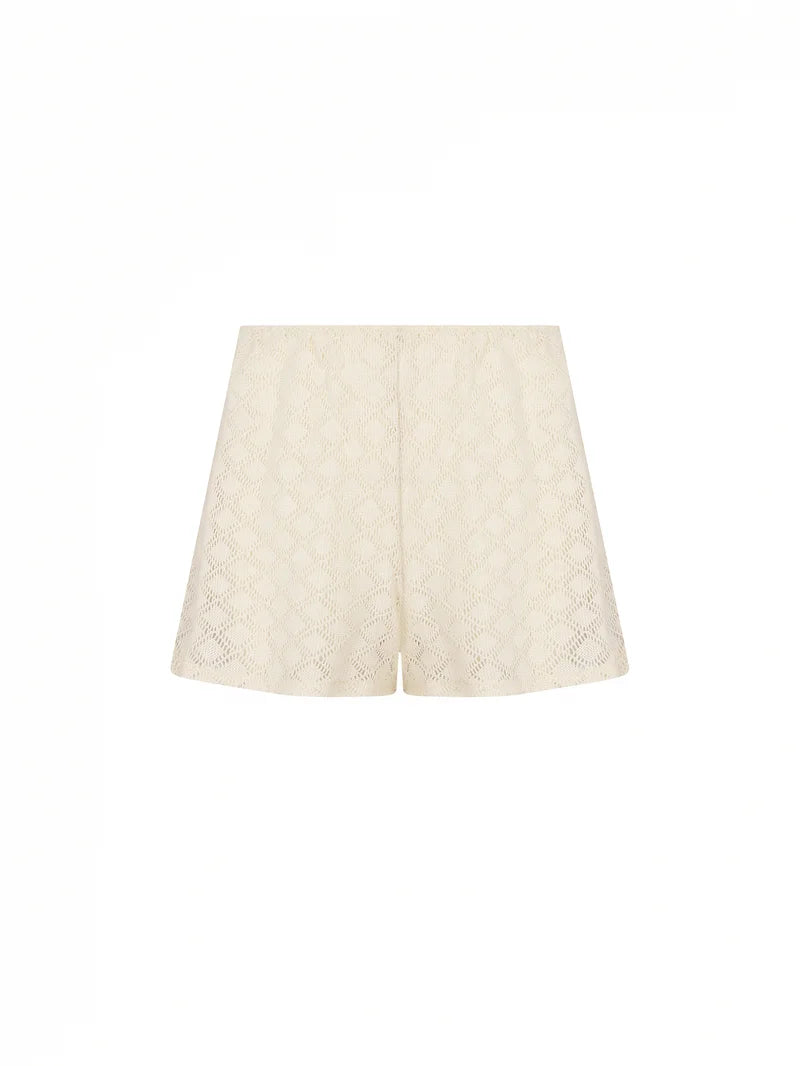 Antigel by Lise Charmel - Crochet Seventies Shorts Chanvre