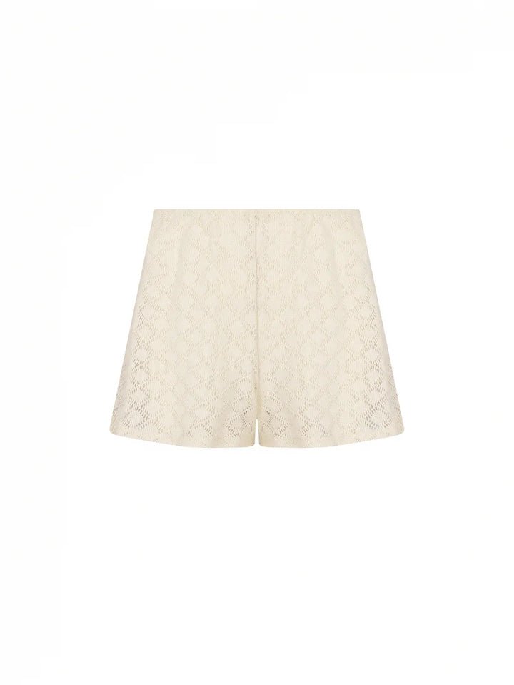Antigel by Lise Charmel - Crochet Seventies Shorts Chanvre