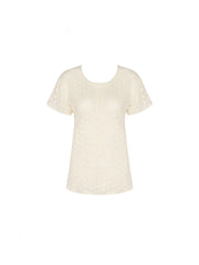 Antigel by Lise Charmel - Crochet Seventies Top Chanvre