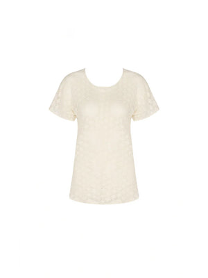 Antigel by Lise Charmel - Crochet Seventies Top Chanvre