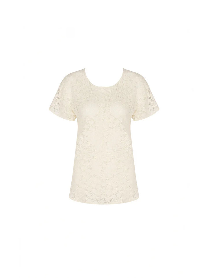 Antigel by Lise Charmel - Crochet Seventies Top Chanvre