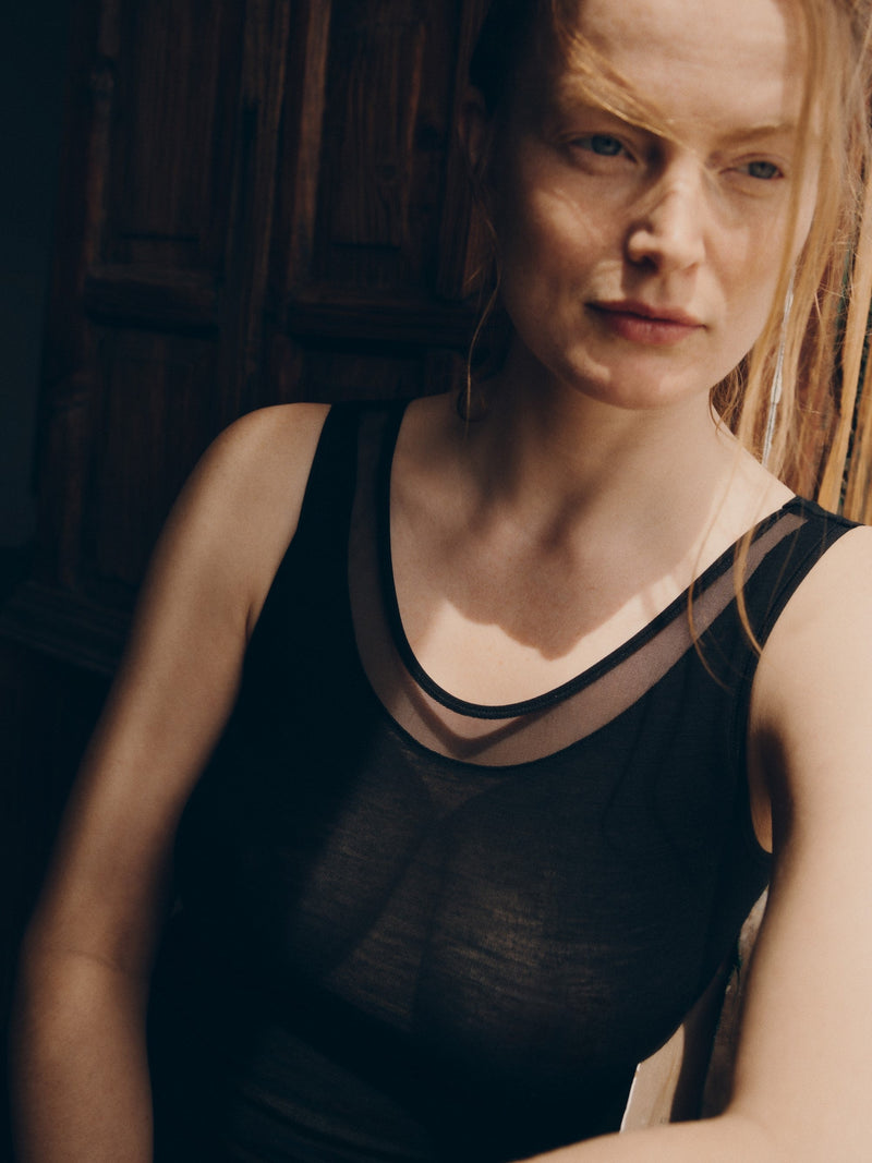 Femilet - Juliana Tank Top Black Top Femilet 