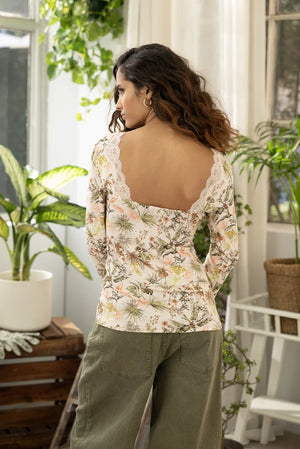 Antigel by Lise Charmel - Evasion Tropique Long Sleeved Top Matin Tropic