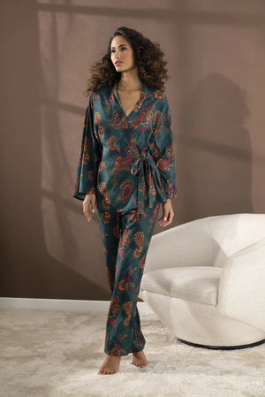 Antigel by Lise Charmel - Meditation Cachemir Short Negligee Vert Evasion