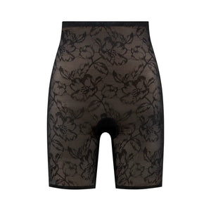 ByeBra - Lacy Shapewear Lacy High Waist Shaping Short Black