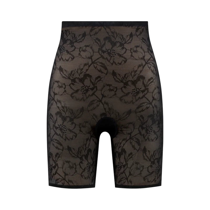 ByeBra - Lacy Shapewear Lacy High Waist Shaping Short Black