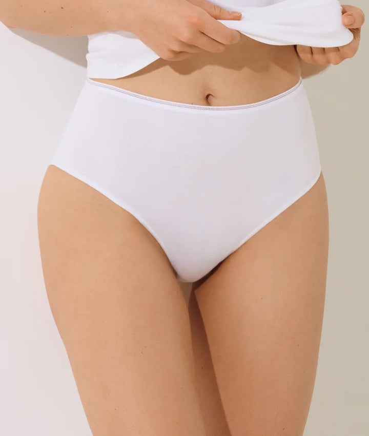 Lisca - Emma High-Waist Briefs White