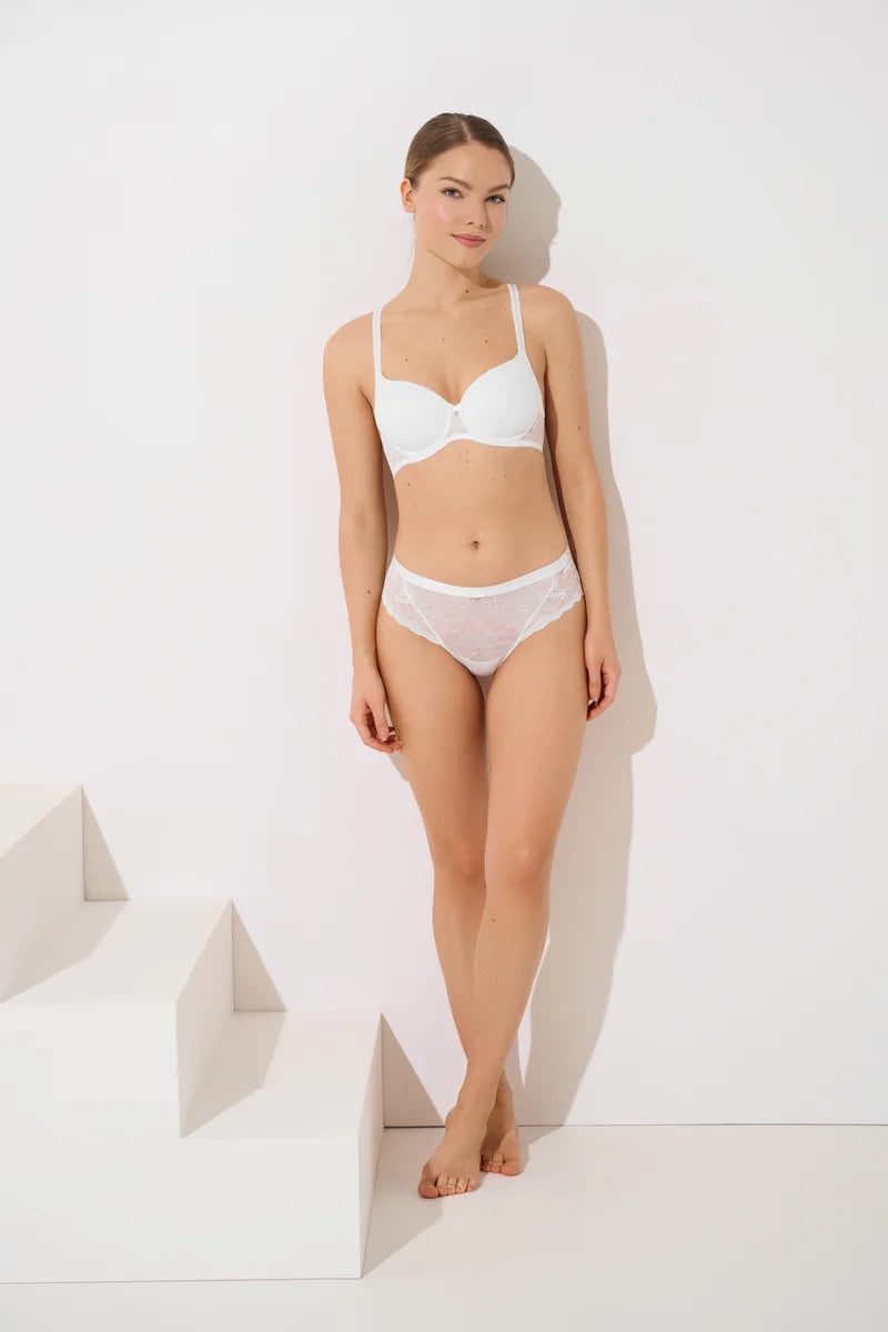 Lisca - Evelyn T-Shirt Bra White
