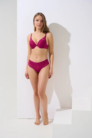 Lisca - Evelyn Brazilian Briefs Rose Wine