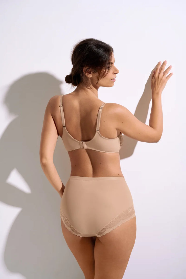 Lisca - Evelyn Underwired Bra F G Cups Sweet Almond