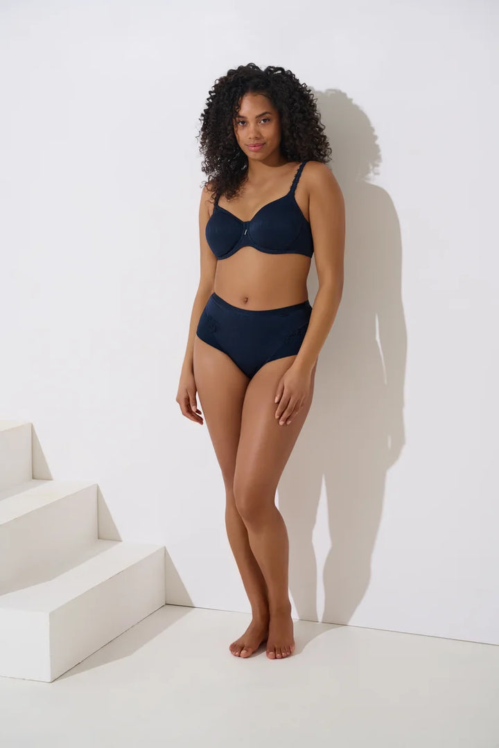 Lisca - Gracia Underwired Bra F G Cups Blue Shadow