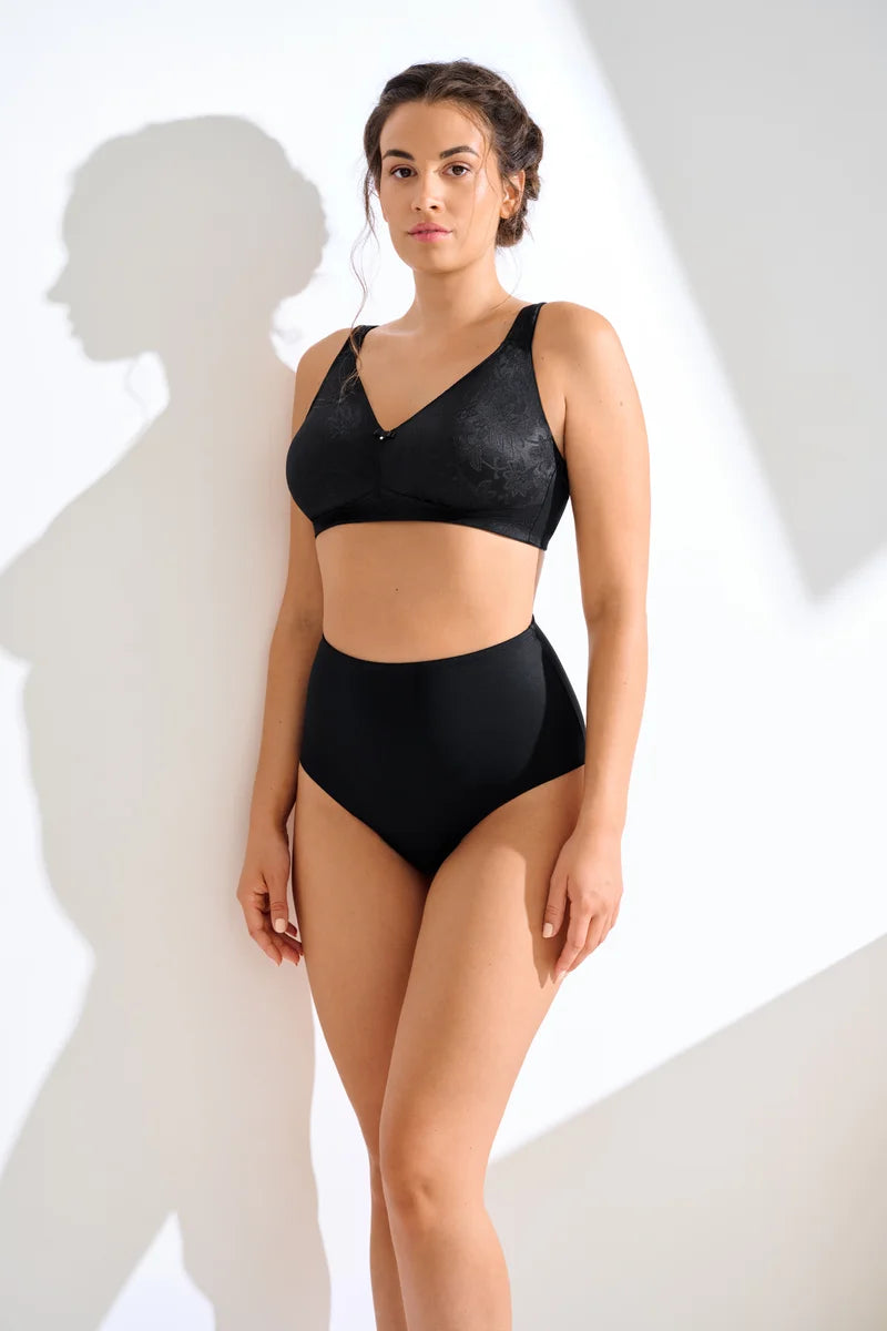 Lisca - Jane Wireless Minimizer Bra F G And H Cup Size Black