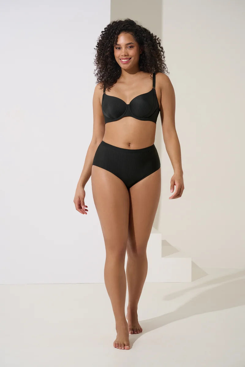 Lisca - Laura High Waist Briefs Black
