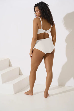 Lisca - Laura V-Neck Wireless Soft Bra White