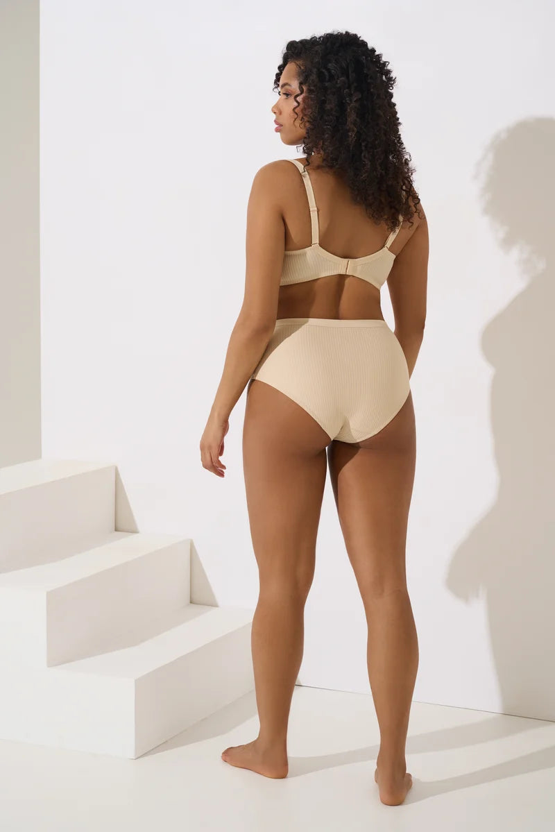 Lisca - Laura High Waist Briefs Vanilla Cream
