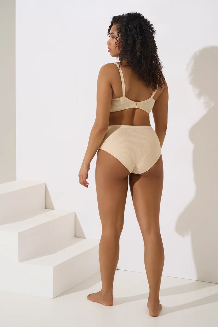 Lisca - Laura High Waist Briefs Vanilla Cream
